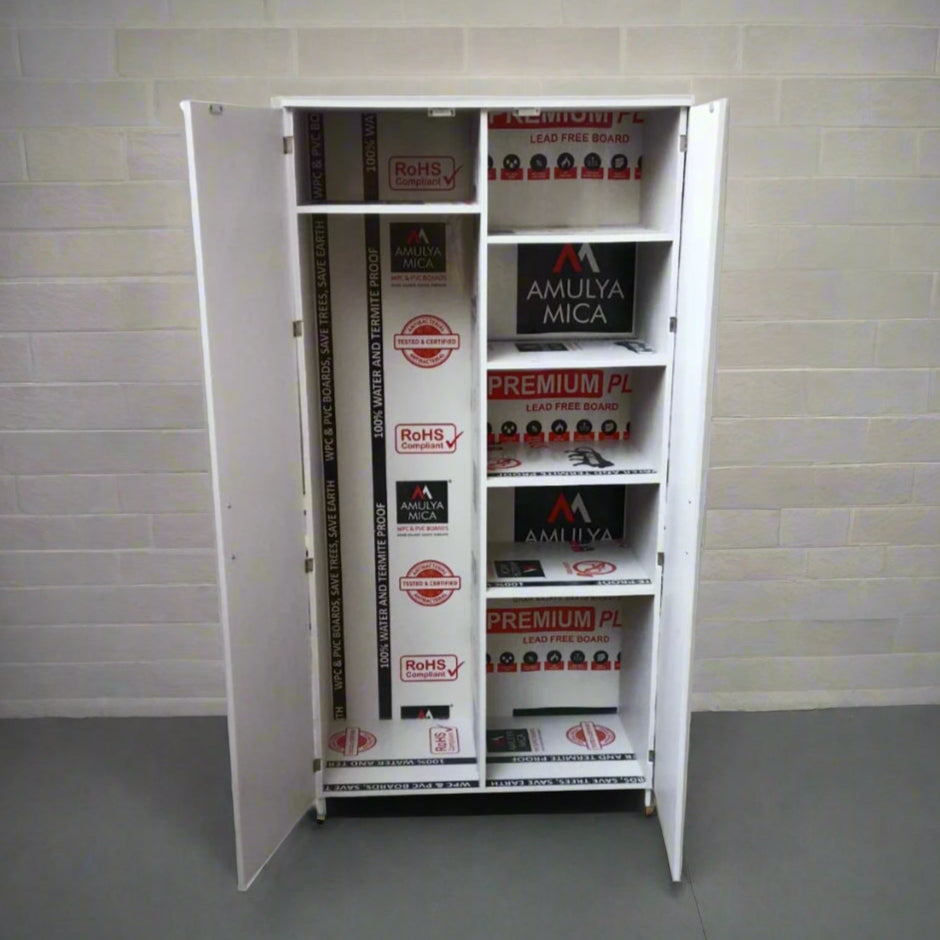 PVC Multi Purpose Floor Standing Laundry Cabinet  By Miza