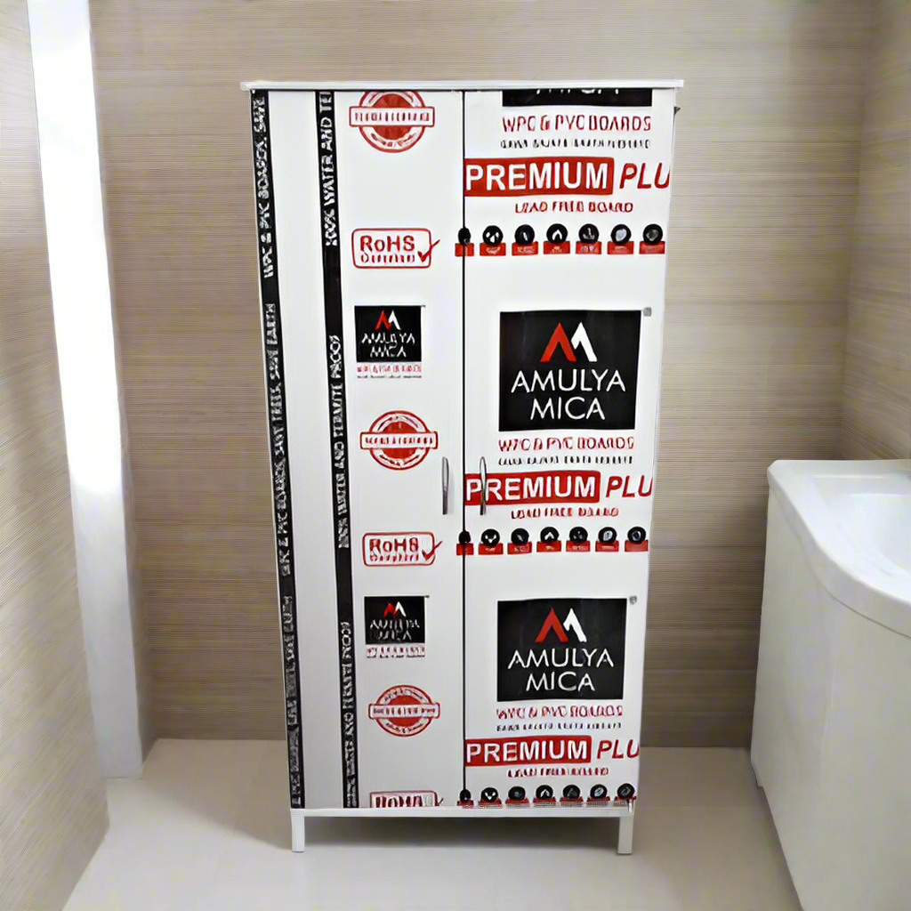 PVC Multi Purpose Floor Standing Laundry Cabinet  By Miza