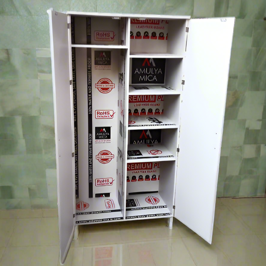 PVC Multi Purpose Floor Standing Laundry Cabinet  By Miza