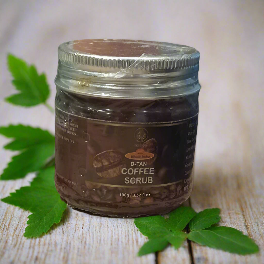Khadi India Detan Coffee Scrub For Body - 100 g