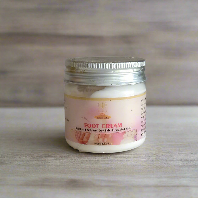 Khadi India Meribana Herbal Foot Care Cream - 100g