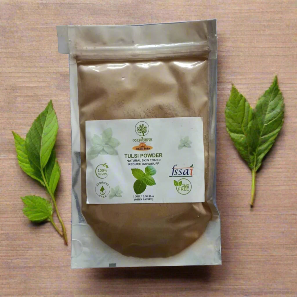 Meribana Khadi Natural Organic Powder For Skin and Hair - 100 Gm