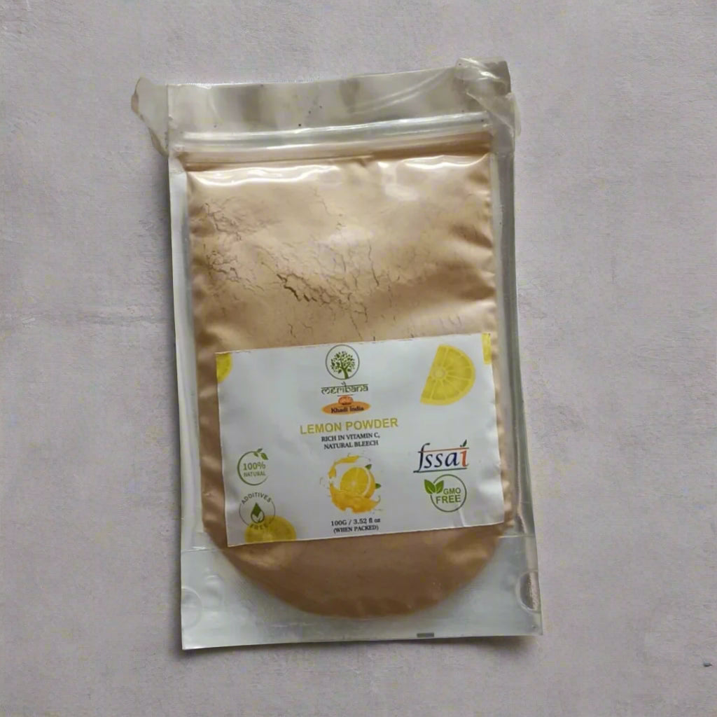Meribana Khadi Natural Organic Powder For Skin and Hair - 100 Gm