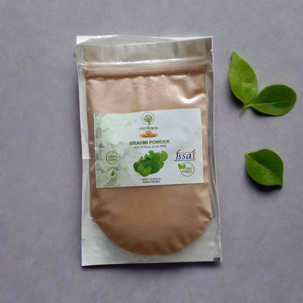 Meribana Khadi Natural Organic Powder For Skin and Hair - 100 Gm