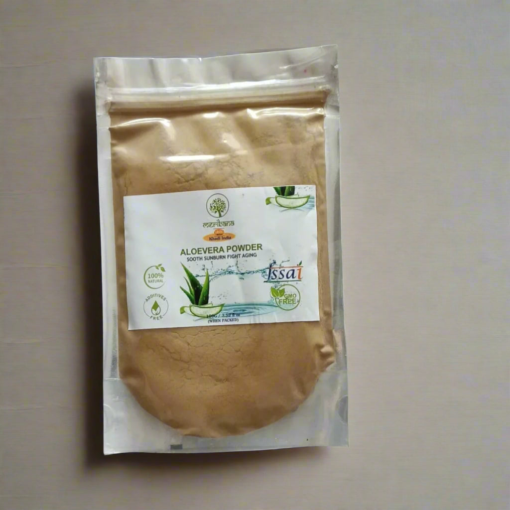 Meribana Khadi Natural Organic Powder For Skin and Hair - 100 Gm