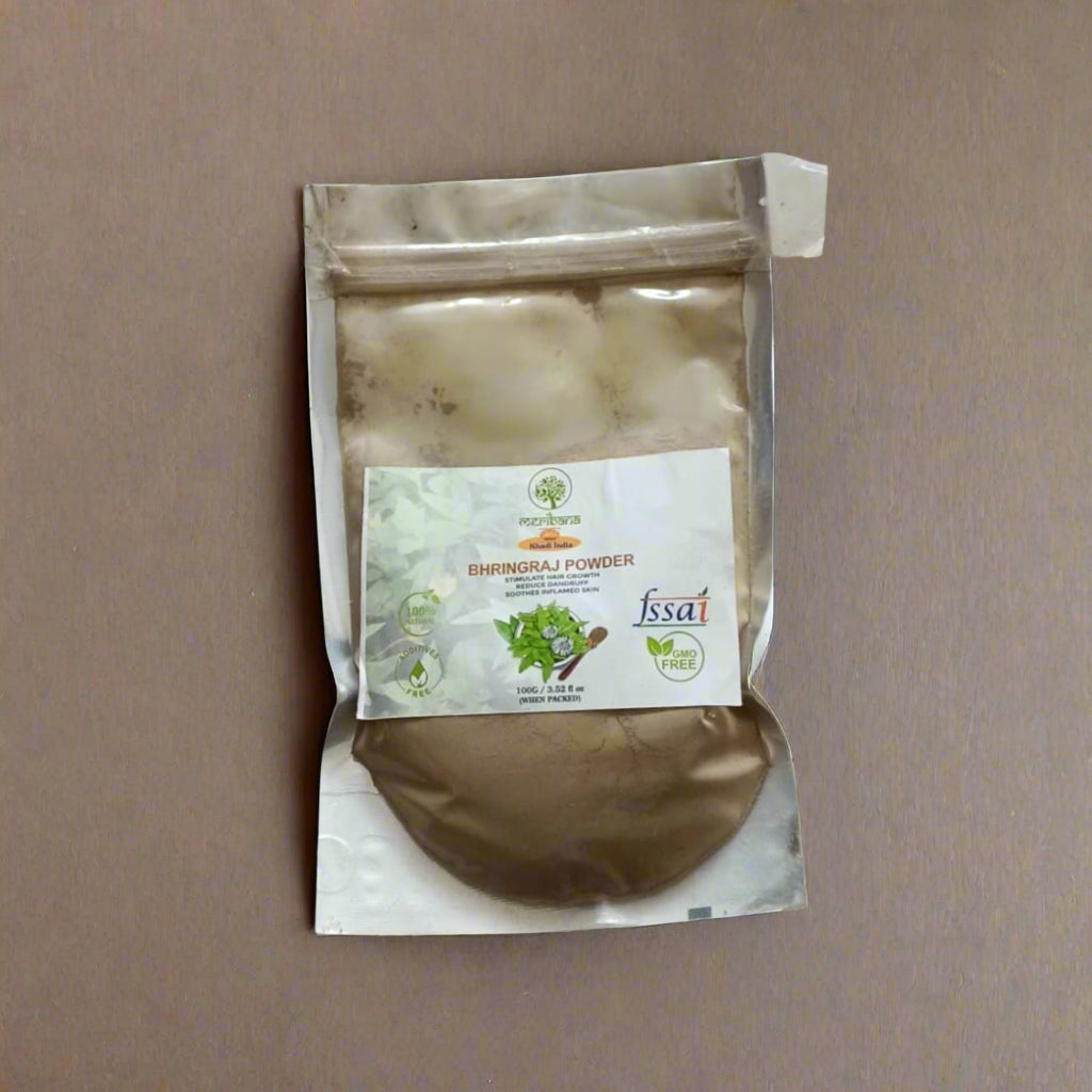 Meribana Khadi Natural Organic Powder For Skin and Hair - 100 Gm