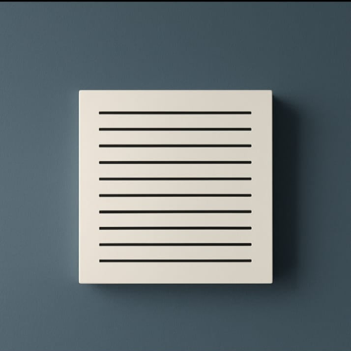Floating Geometric Line Shape Electric Meter Cover By Miza