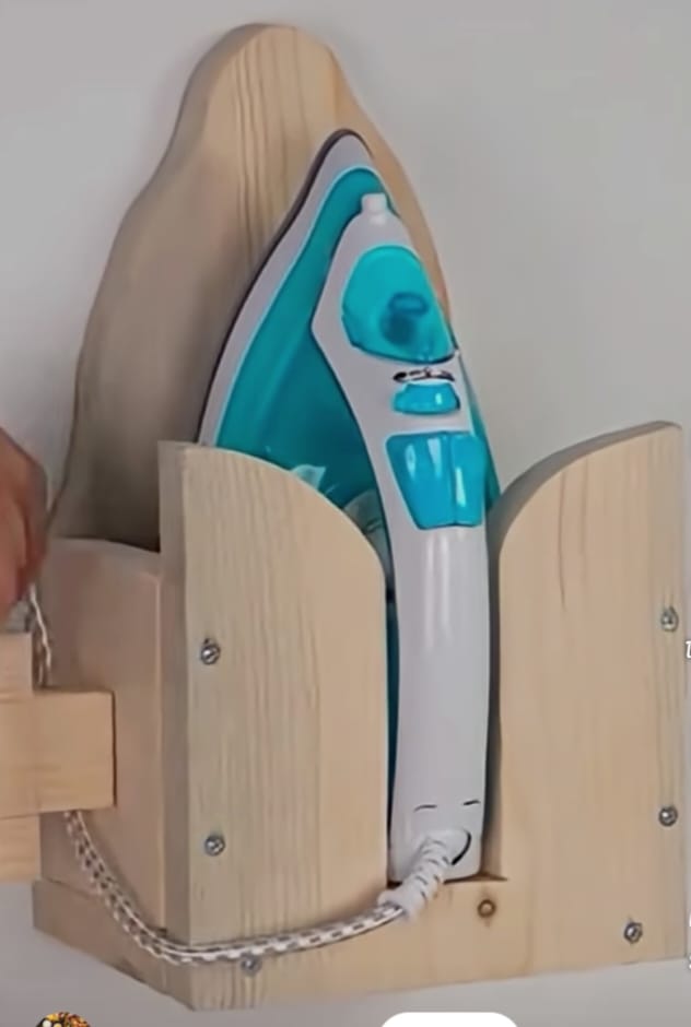 Modern And Minimalist Wooden Iron Holder By Miza