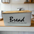 Metal Box Container For Easy Storage Of Bread, Cakes, Sandwiches Rust Resistant Countertop Organizer By MA79/MA80