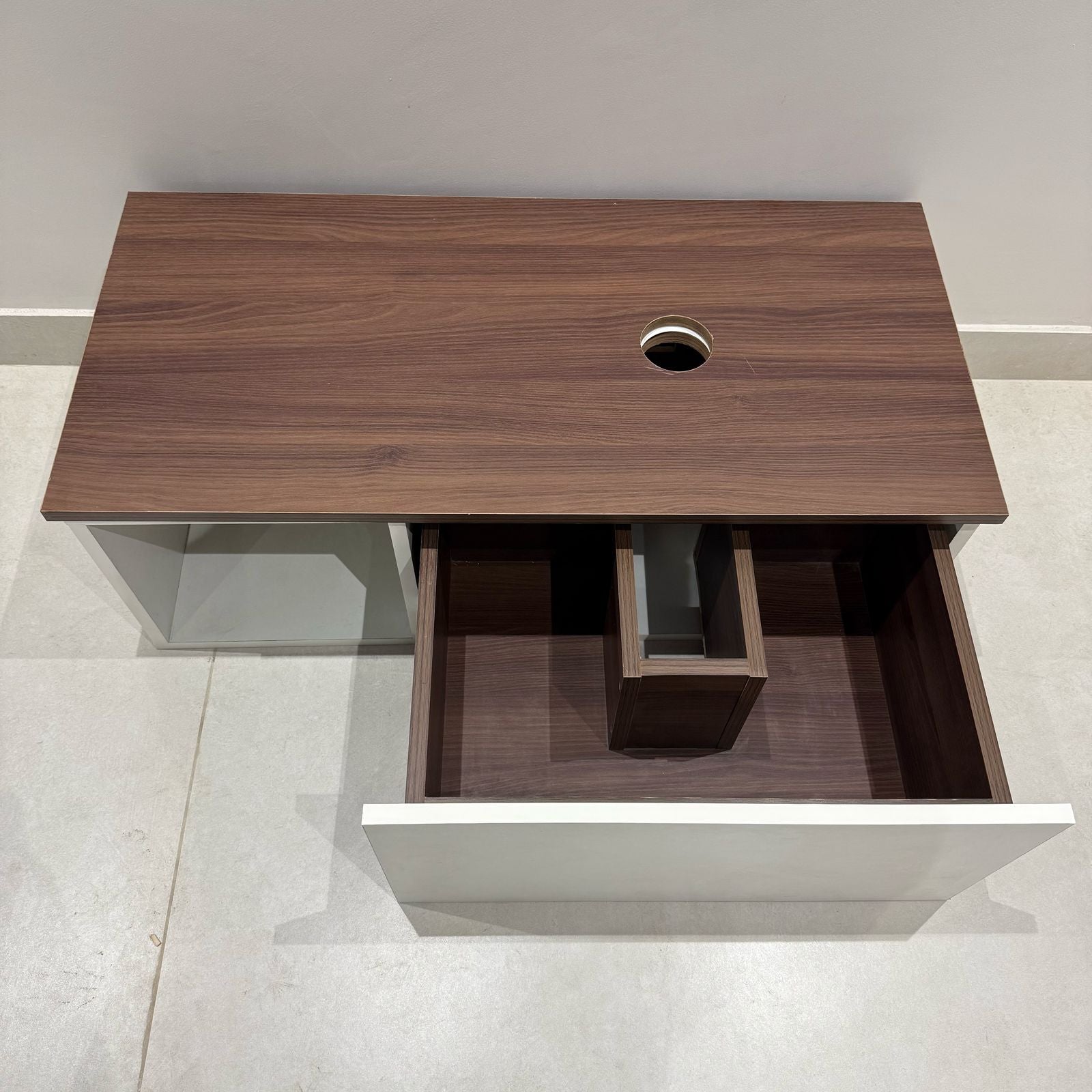 Suspended Bathroom HDHMR Water Resistant Washbasin Vanity Unit By Miza