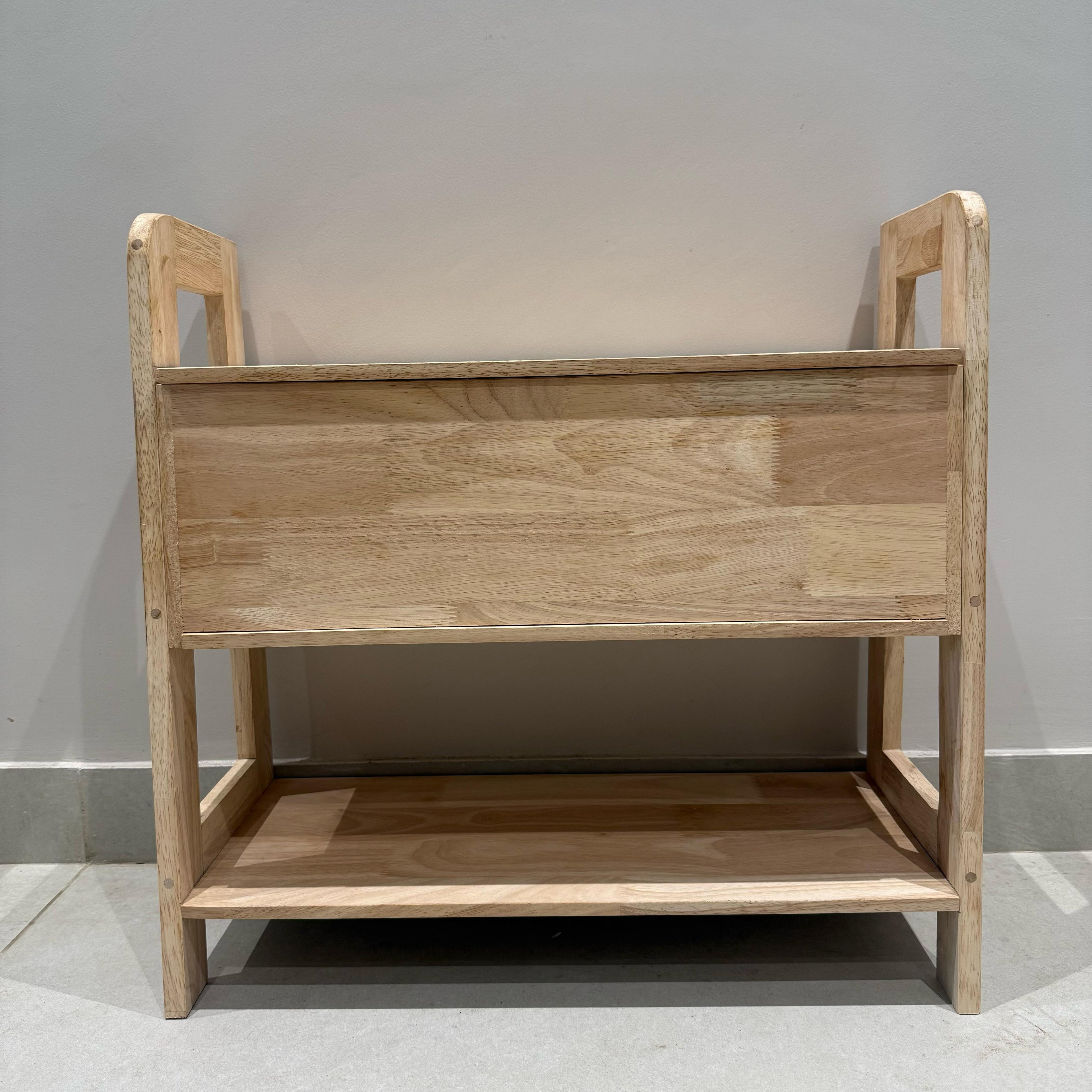 Hallway Shoe Storage Bench With Lid By Miza