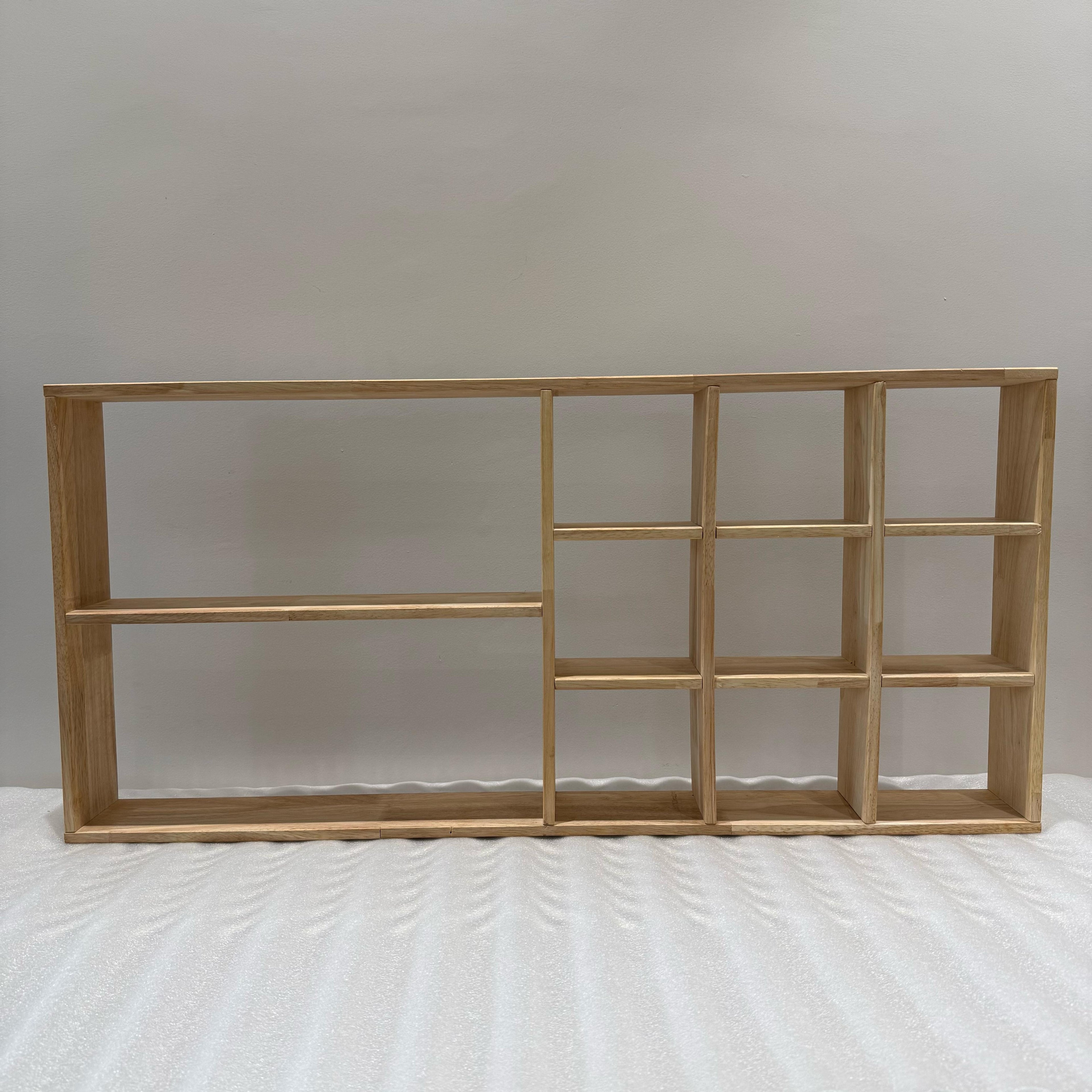 Solid Wood Display Shelf, Coffee Tea Mug Cup Holder By Miza