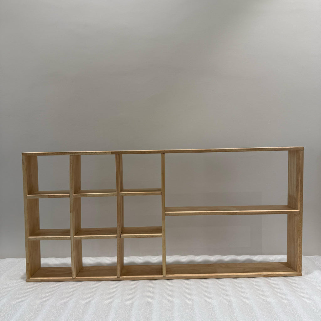 Solid Wood Display Shelf, Coffee Tea Mug Cup Holder By Miza