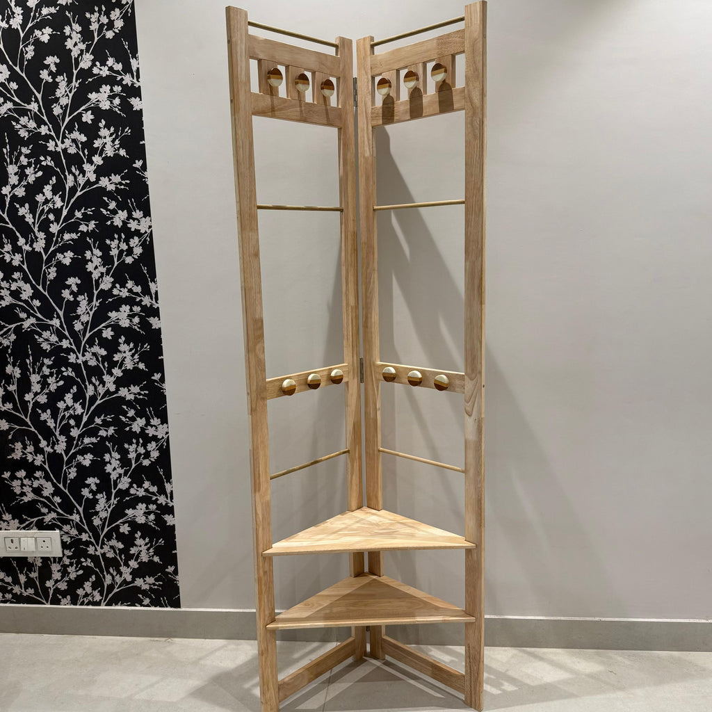 Solid Wood Frame Creative Coat Rack By Miza