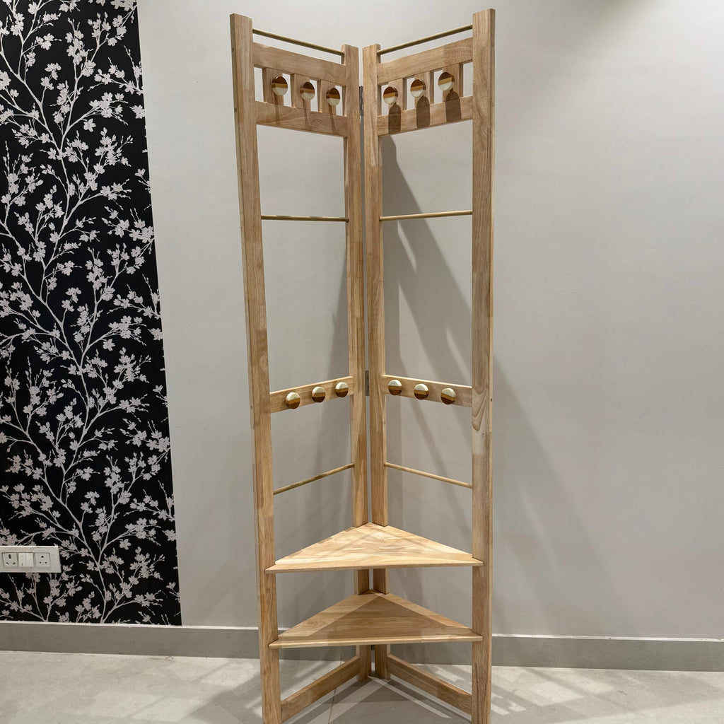 Solid Wood Frame Creative Coat Rack By Miza
