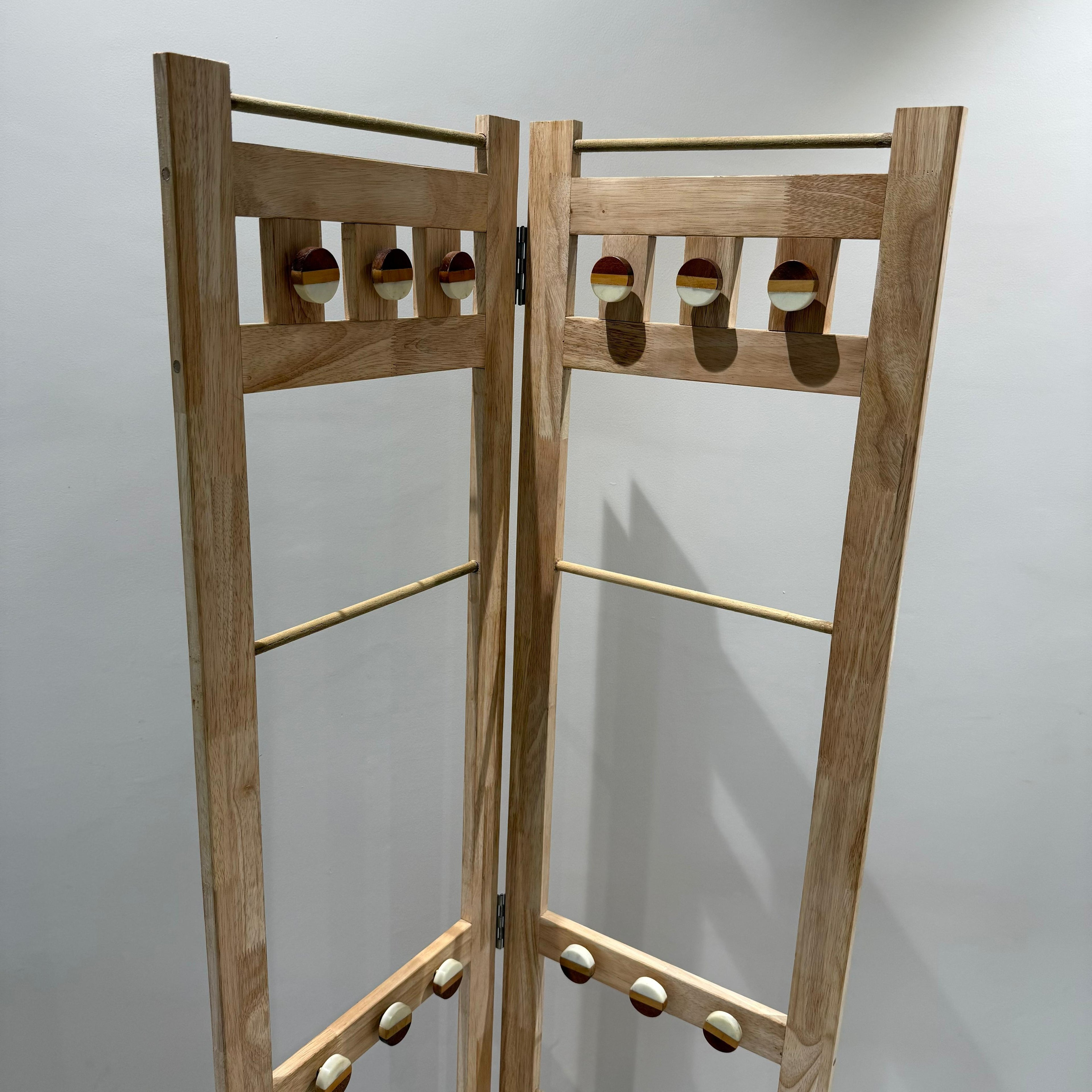 Solid Wood Frame Creative Coat Rack By Miza