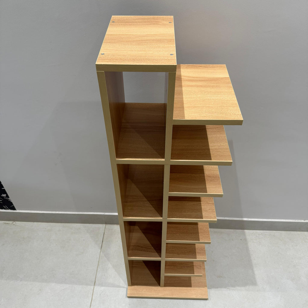 Modern Vertical Invisible Bookshelf Closed Back Bookcase By Miza