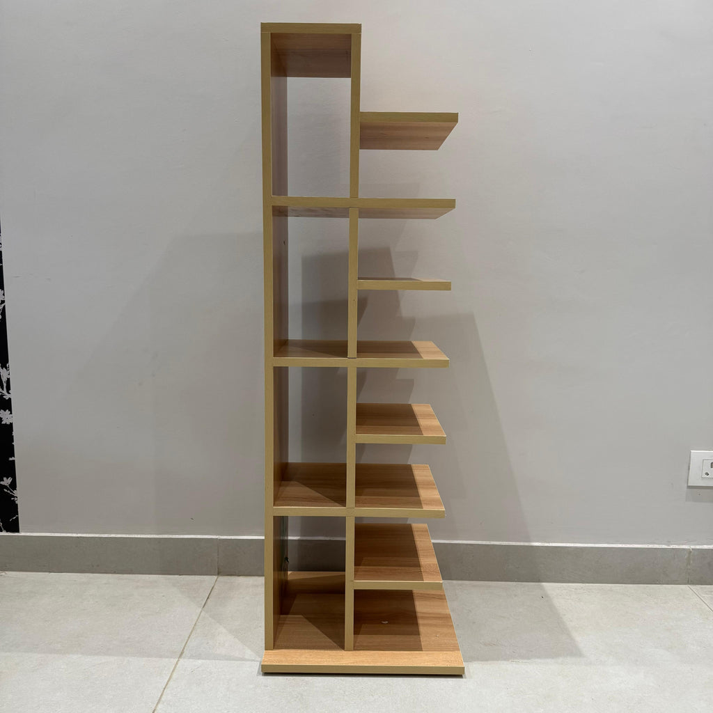 Modern Vertical Invisible Bookshelf Closed Back Bookcase By Miza