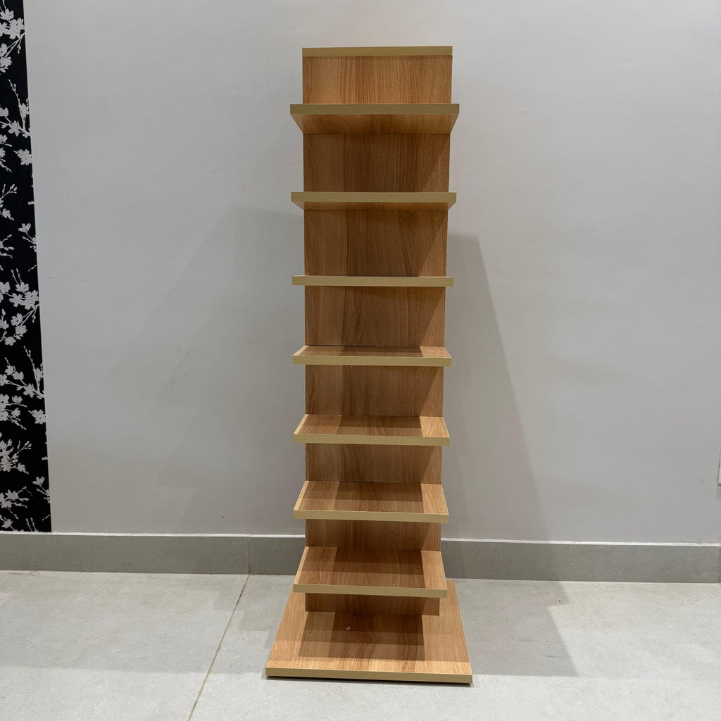 Modern Vertical Invisible Bookshelf Closed Back Bookcase By Miza