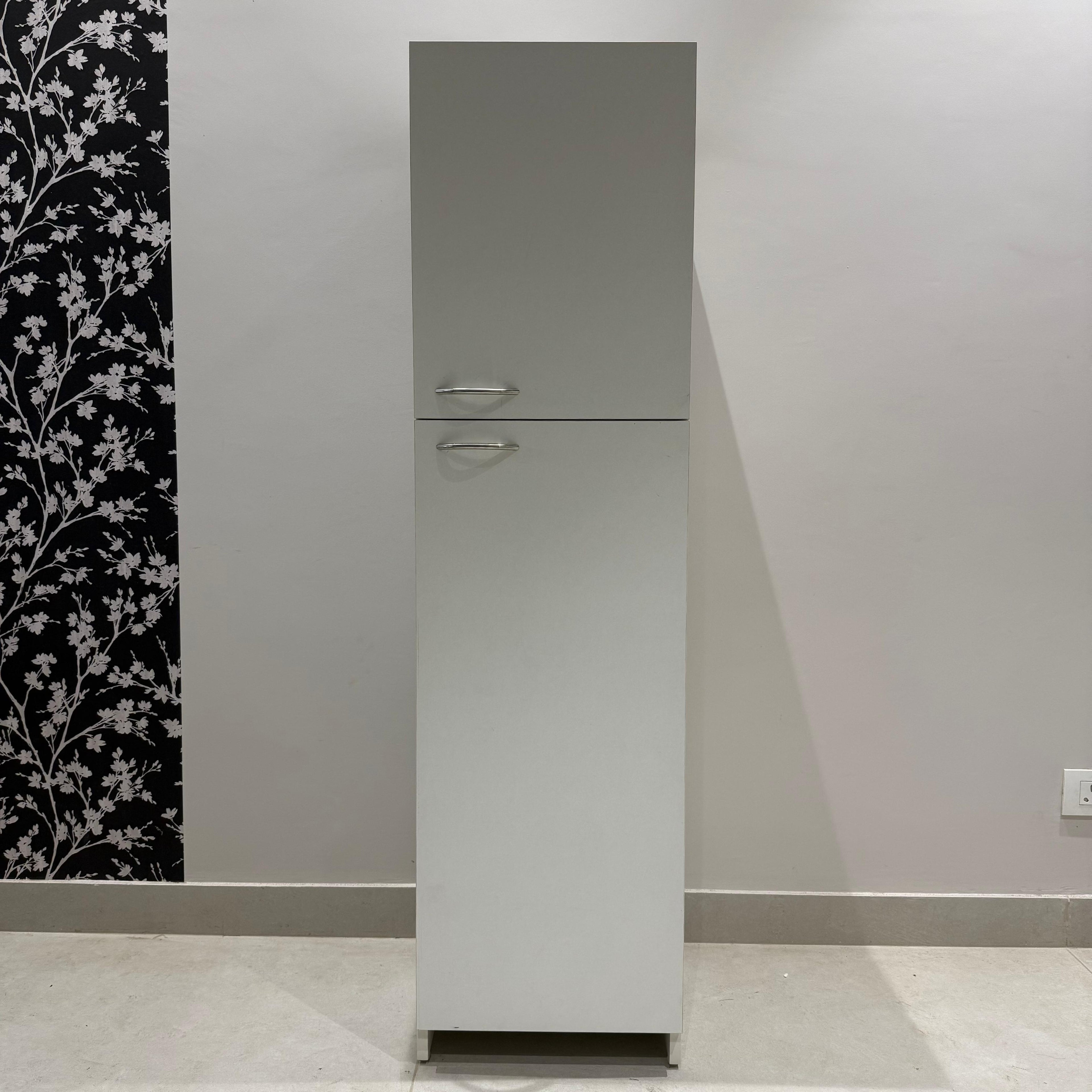 Fridge Size Bathroom Storage Cabinet / Vacuum Cleaner & Iron Board Stand By Miza