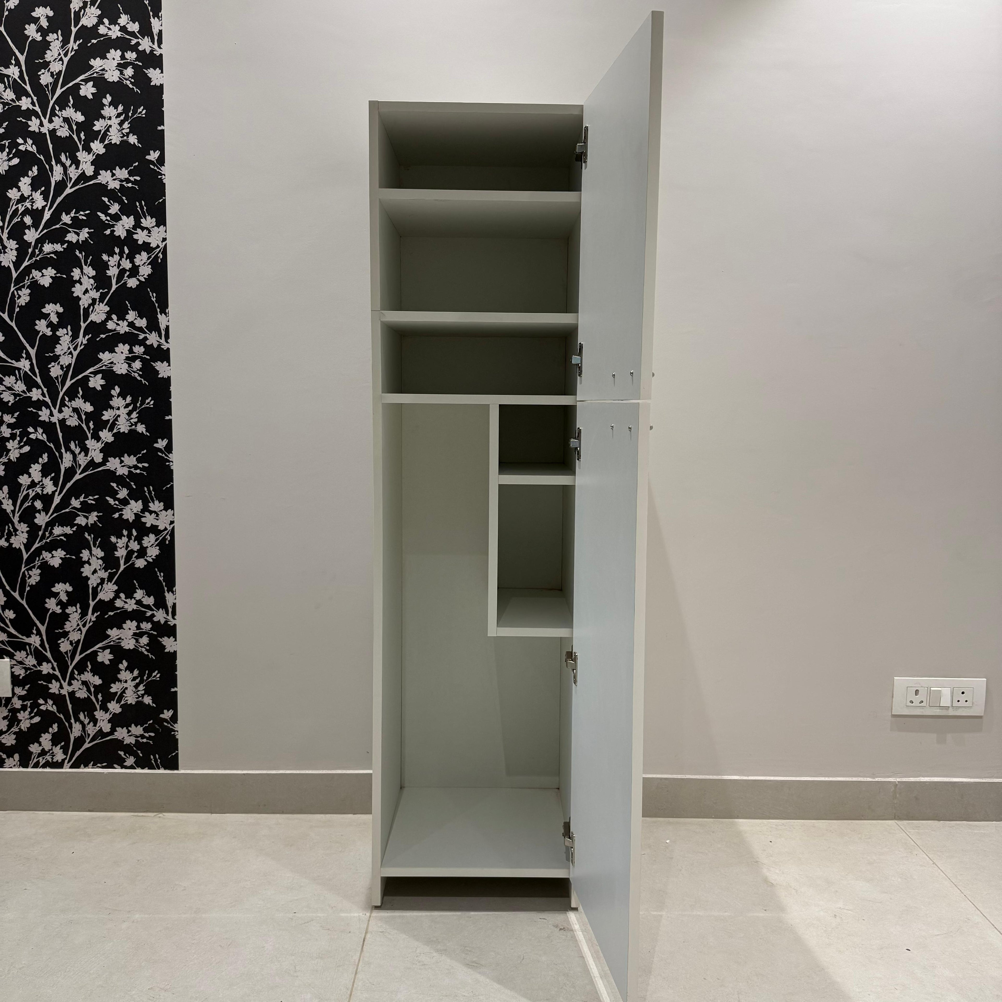 Fridge Size Bathroom Storage Cabinet / Vacuum Cleaner & Iron Board Stand By Miza