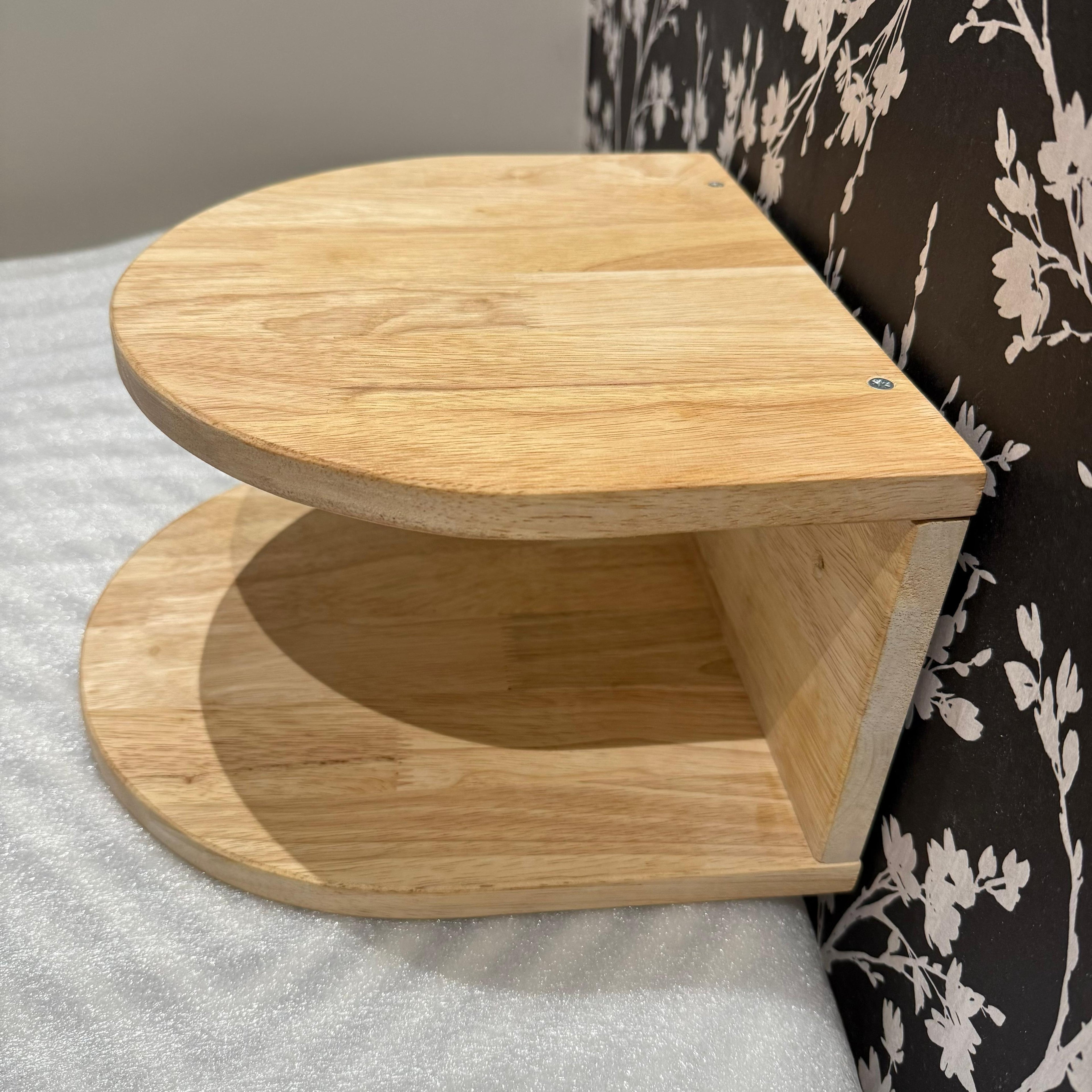 Floating Accent Side Table For Bedroom By Miza