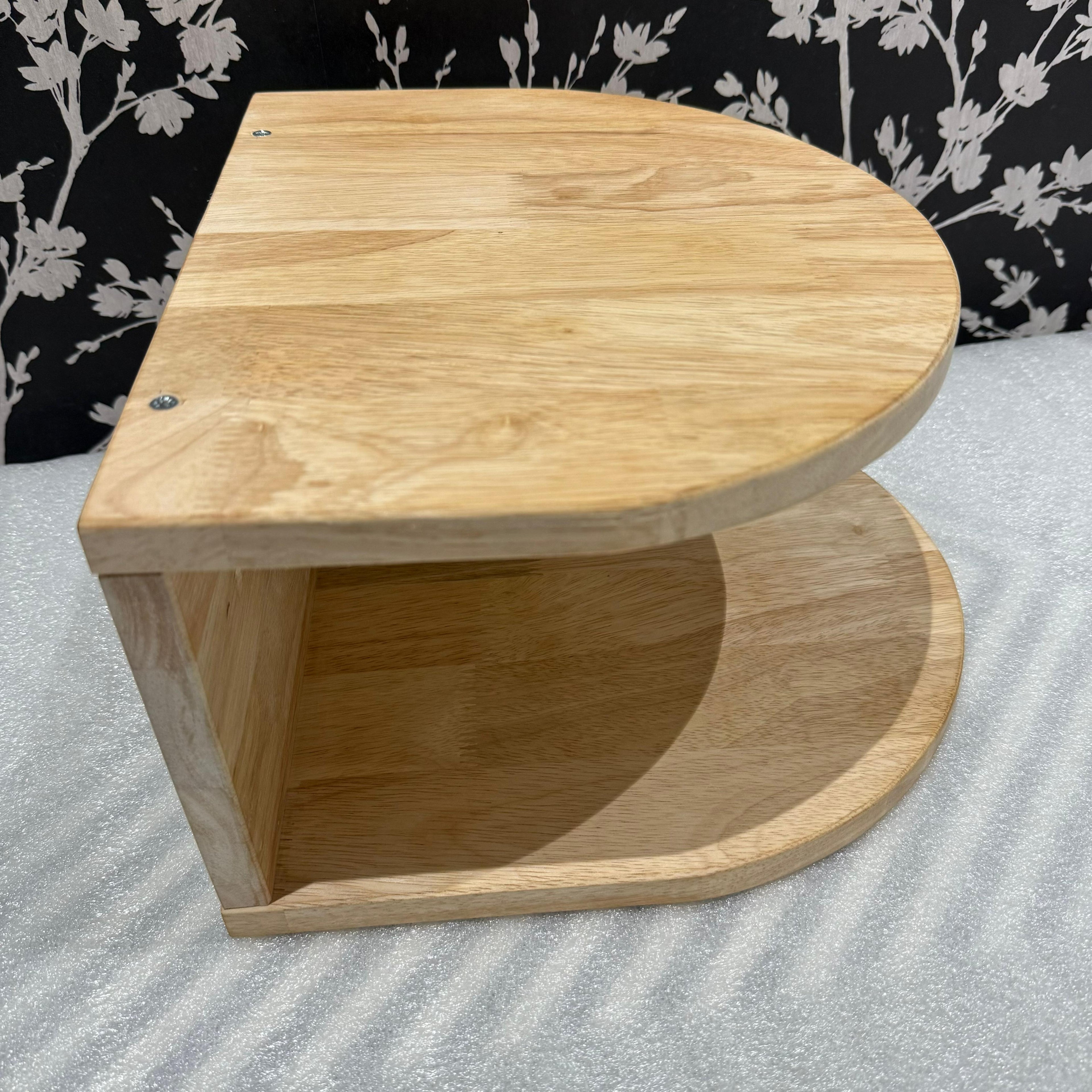 Floating Accent Side Table For Bedroom By Miza