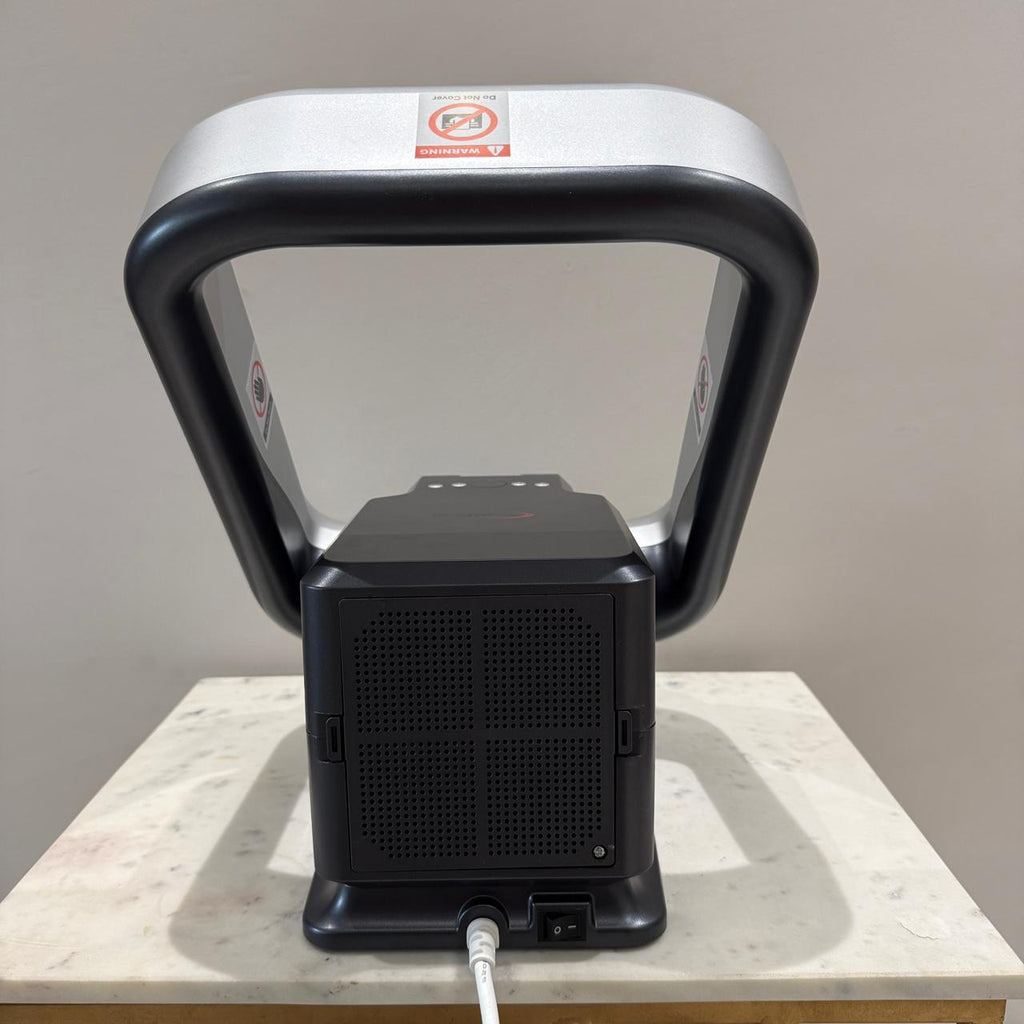 WOW Plus Bladeless Surface / Wall Mounted Personal Air Circulation Fan With Heater & Filter By Wadbros