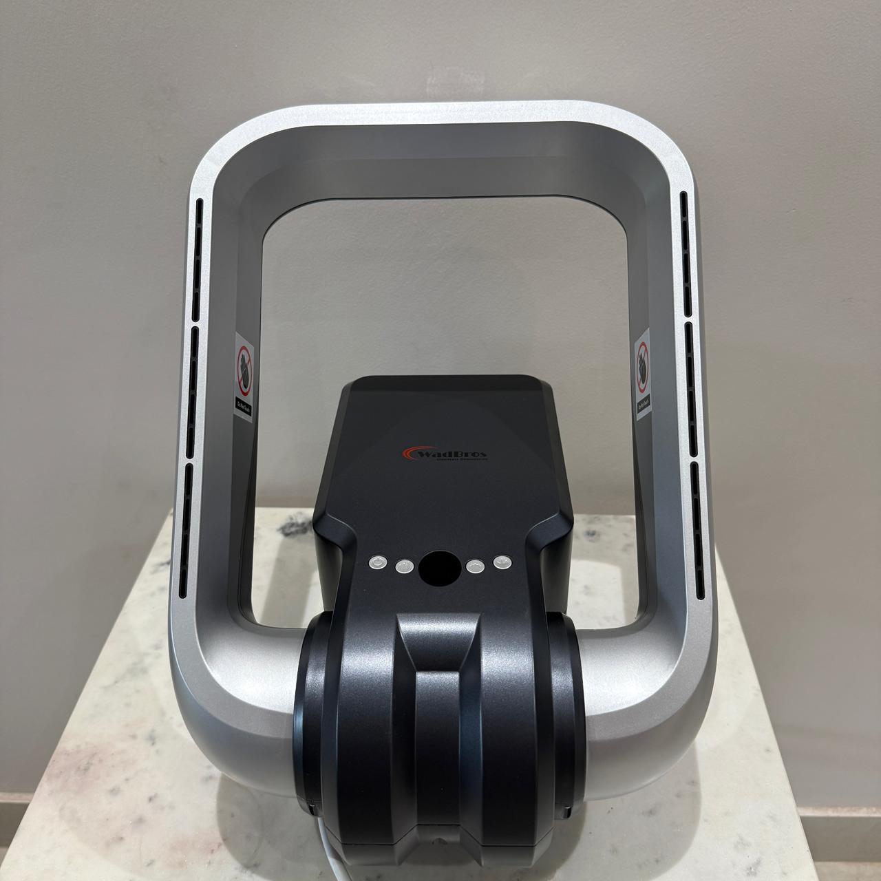 WOW & WOW Plus Bladeless Surface / Wall Mounted Personal Air Circulation Fan With Remote By Wadbros