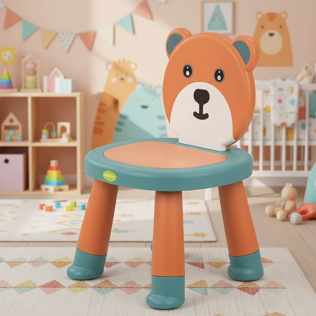 Scandinavian Wavy Activity Table For Kids By Miza