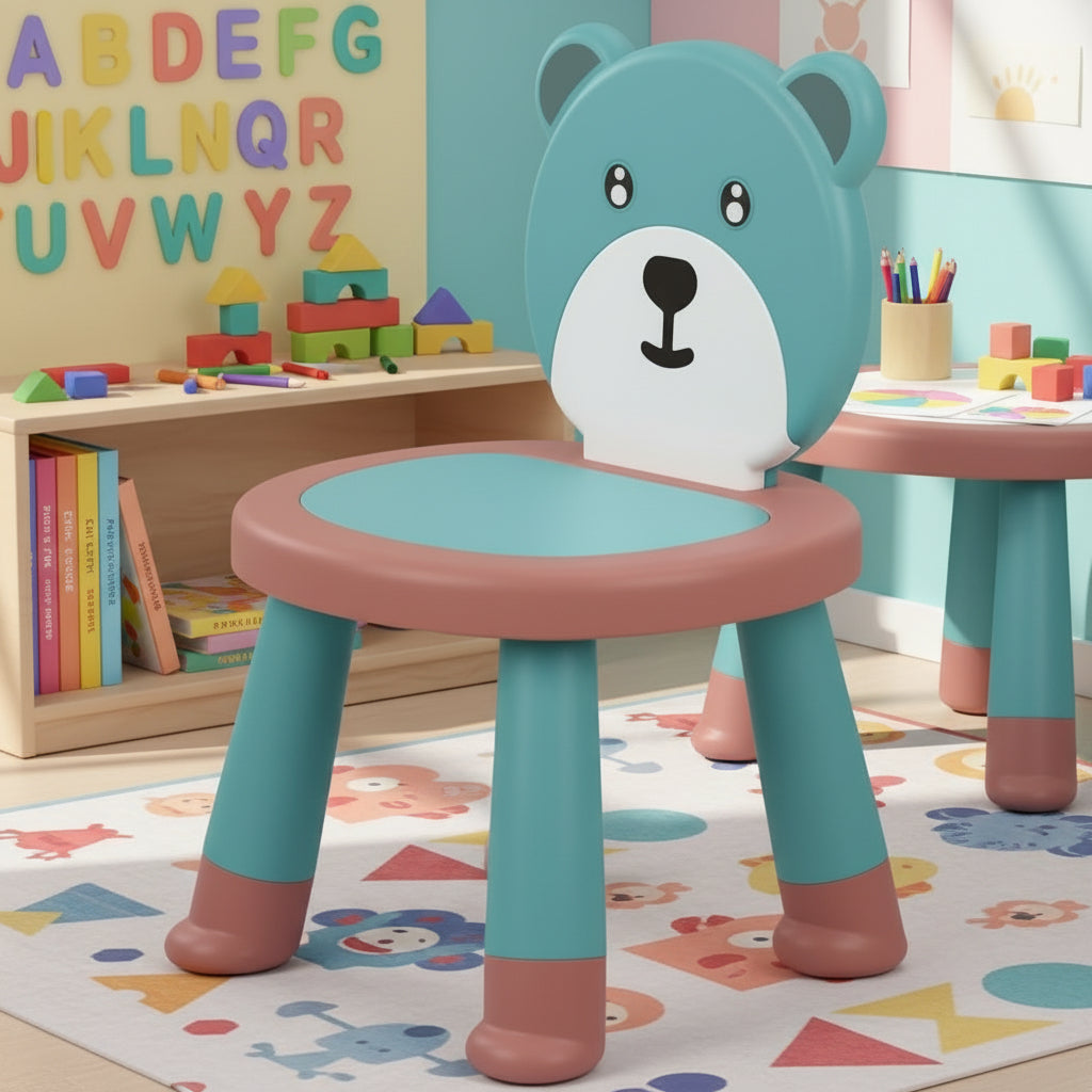 Scandinavian Wavy Activity Table For Kids By Miza