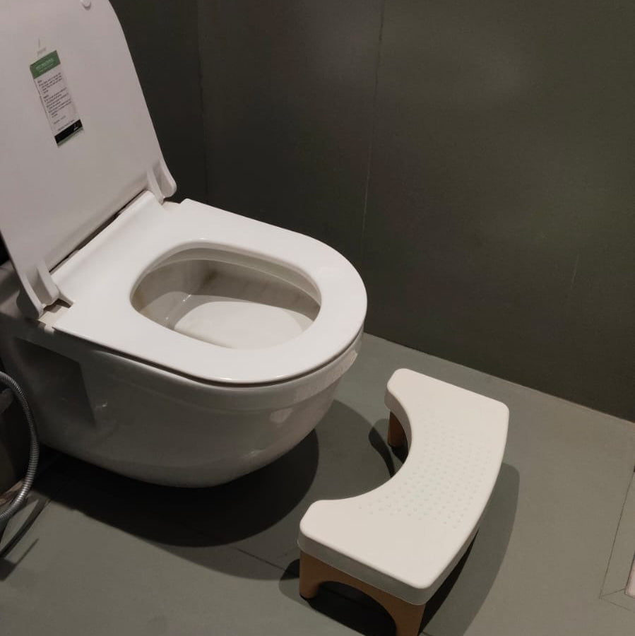 Squatting Wooden Platform/Squat Potty Stool For Toilet By Miza