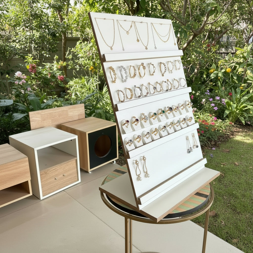 Multi Layer Jwellery Vertical Display Board By Miza