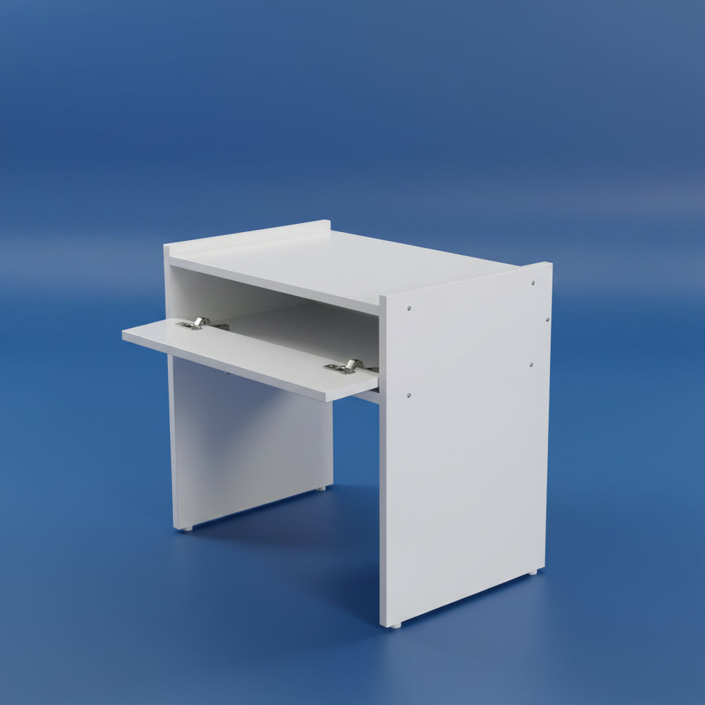 Microwave Oven Rack White Kitchen Counter Top Display Stand Cabinet By Miza