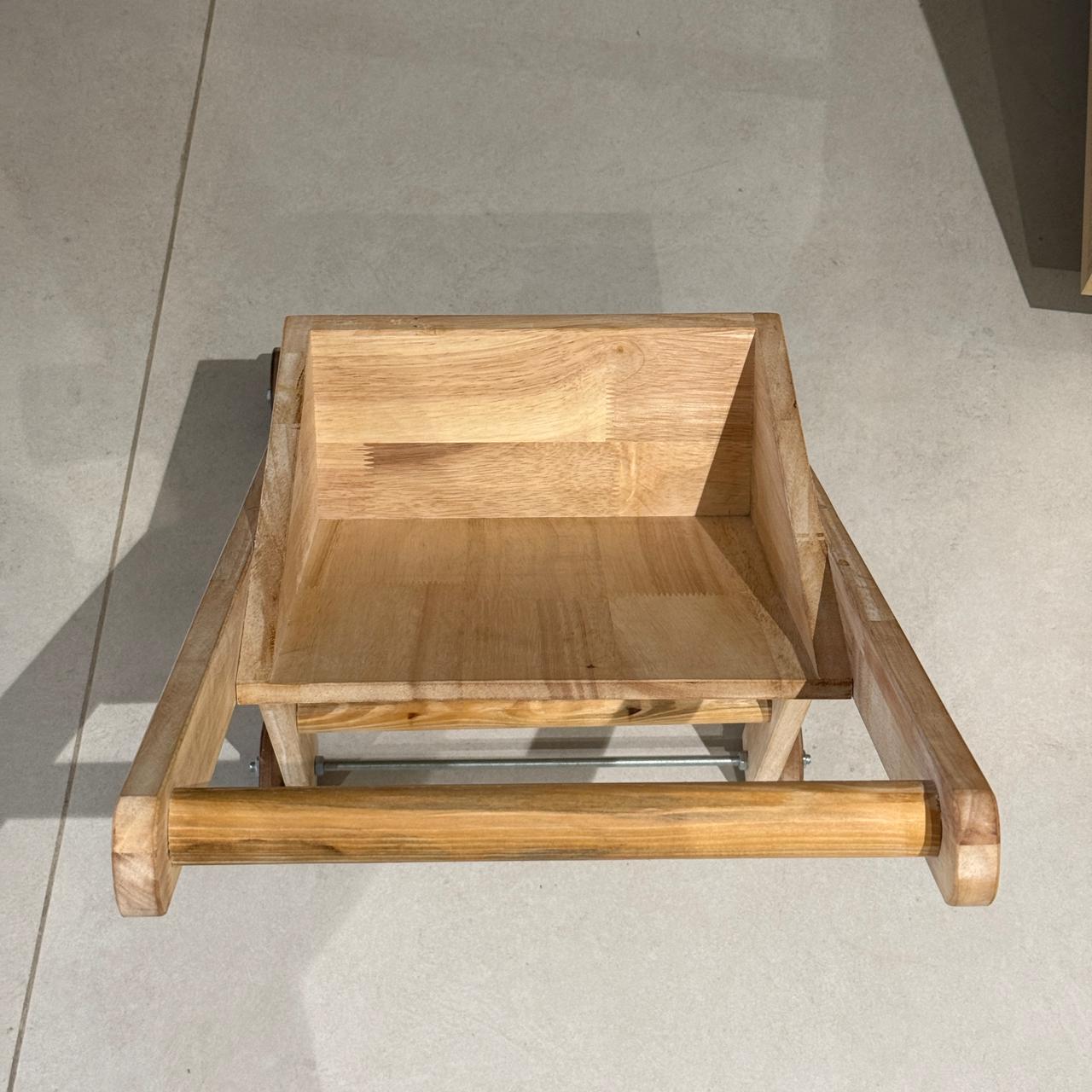 Wooden Baby Cart With Wheels for Kids By Miza