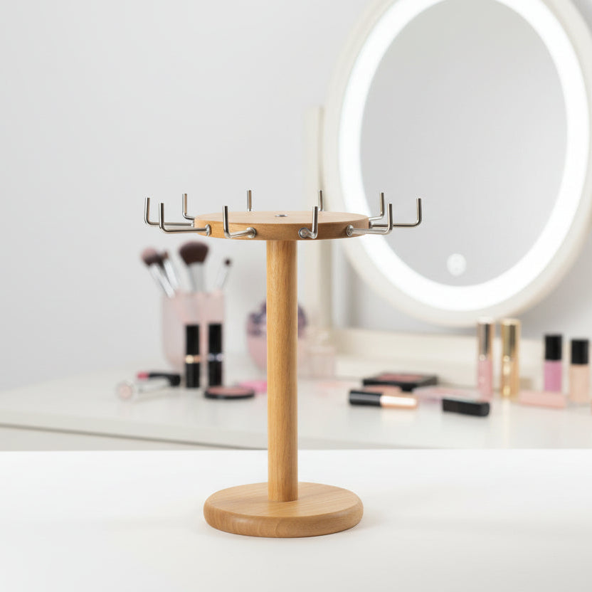 Fashionable Adjustable Sturdy Metal Necklace Holder By Miza