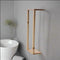 Wall Mount Walnut Towel Holder, Handmade Rustic Towel Rack, Wooden Towel Holder 1PC By Miza