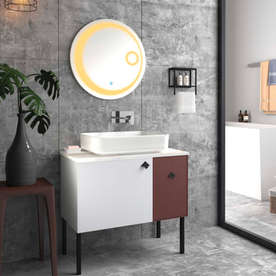 Berlin & Carnival Wellness Washbasin Floor Standing Vanity By TGF