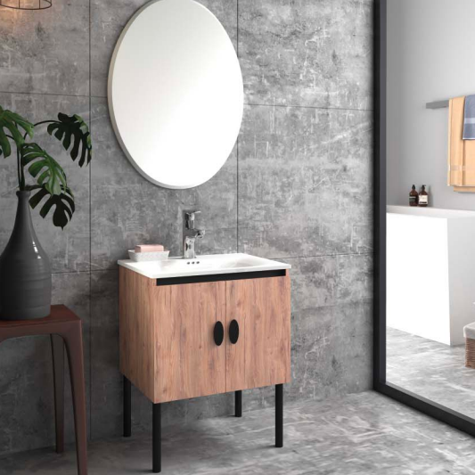 Neo & Nest Floor Standing Bathroom Vanity By TGF