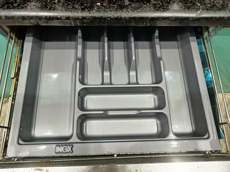 Cutlery Tray - PVC Cabinet Organisers By Inox - 1 Pc