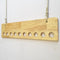 Ceiling Rope Hanging Wooden Clothes Hanger Rack By Miza