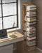 Modern Vertical Invisible Bookshelf Closed Back Bookcase By Miza