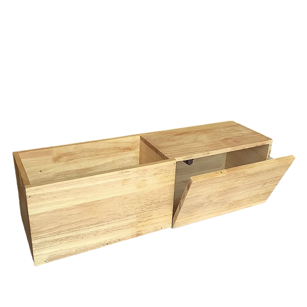 Wooden Wall Floating Modern Shelf/Wall Mounted Planter Shelf Storage By Miza