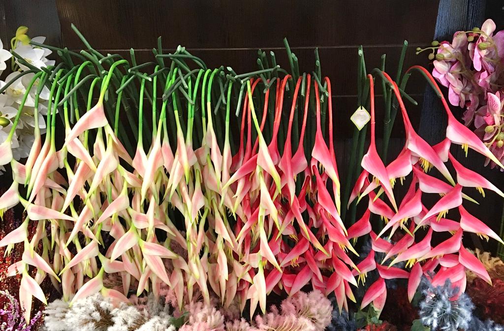 Artificial Flower Bird of Paradise Heliconia For Home Garden1 Stick