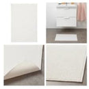 Premium Bath Mat 16 X 24 Inches White Feather Touch Soft and Absorbent 1PC-BY SUPT