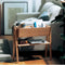 Solid Wood Sofa Side Cabinet / Table, Storage Locker By Miza