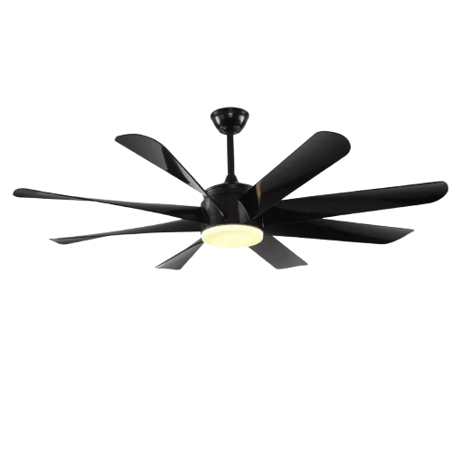 Black Kite Remote Operated Forward And Reverse 8 Blades Ceiling Fan 1 PC By Wadbros
