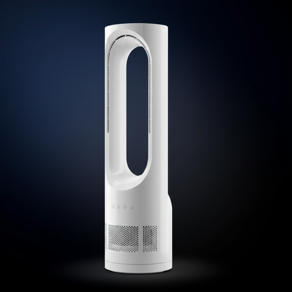 WOW Mini Bladeless Personal Fan – 15W Silent Cooling Fan By Wadbros