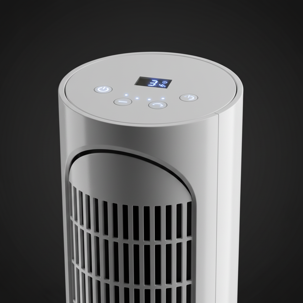 WOW Mini Bladeless Personal Fan – 15W Silent Cooling Fan By Wadbros