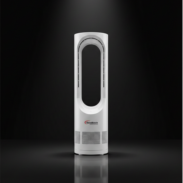 WOW Mini Bladeless Personal Fan – 15W Silent Cooling Fan By Wadbros